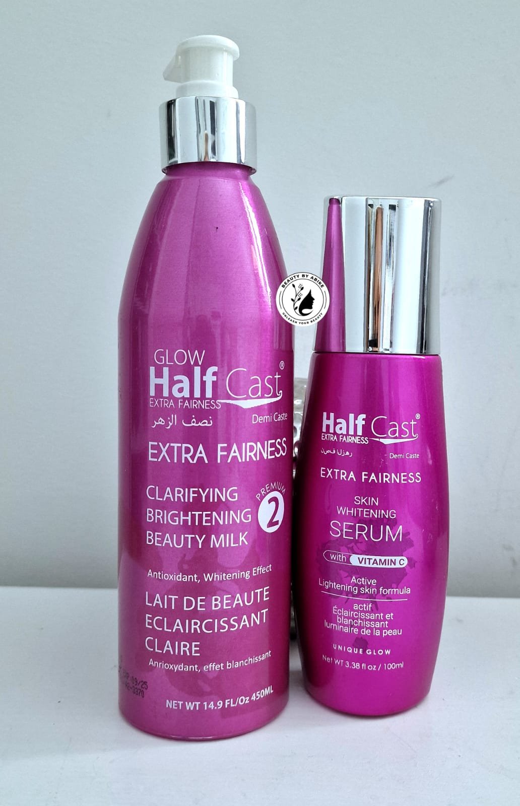 Glow HalfCast Extra Fairness Clarifying Brightening Beauty Milk - Halfcast  Cosmetics