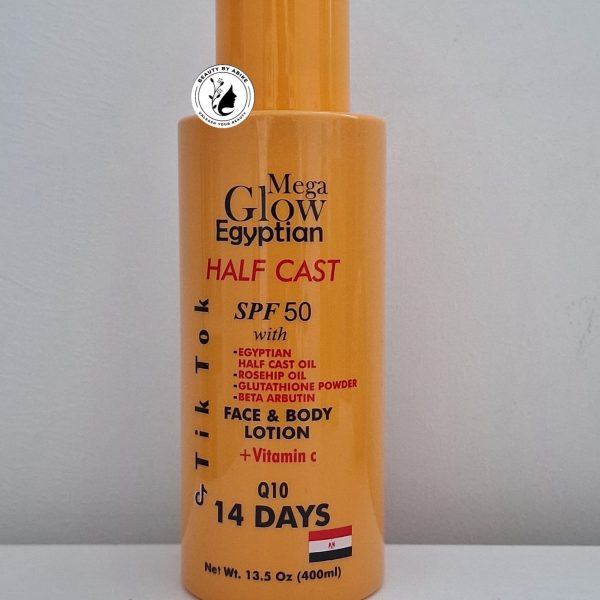 Body Lotion | Skincare store UK | UAE | USA | Canada | Mega Glow Egyptian Halfcast Face & Body Lotion with spf50