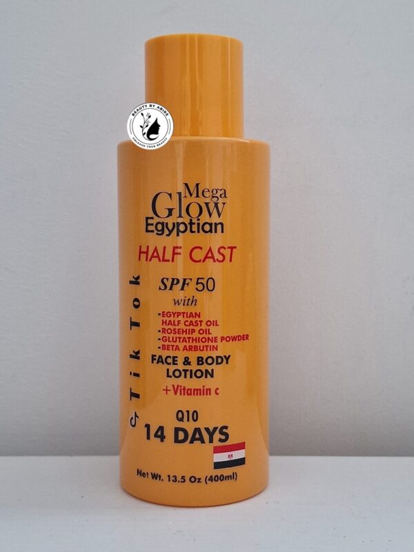 Body Lotion | Skincare store UK | UAE | USA | Canada | Mega Glow Egyptian Halfcast Face & Body Lotion with spf50