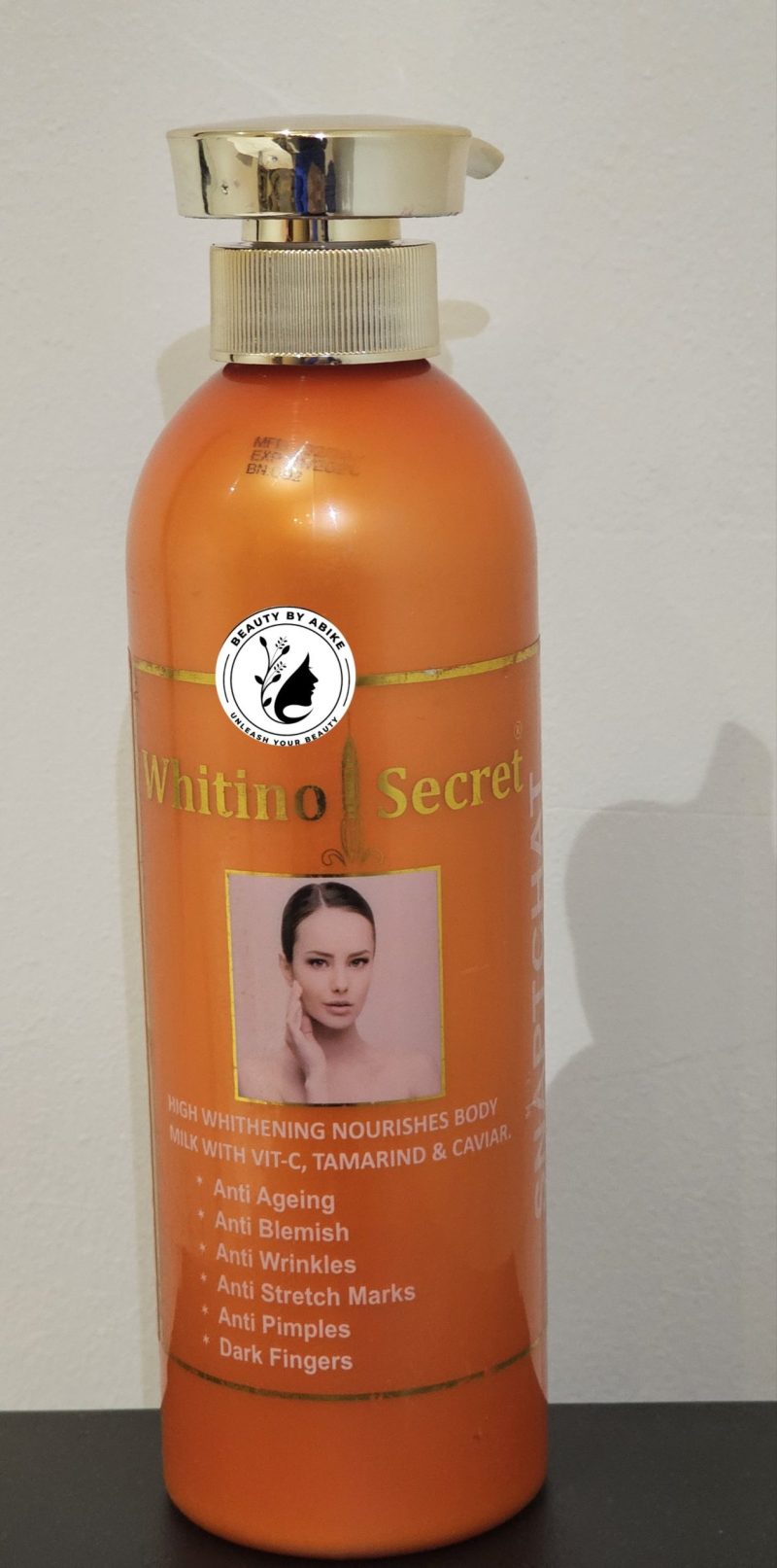 Whitino Secret Snapchat High Whitening Moisturising Body Milk