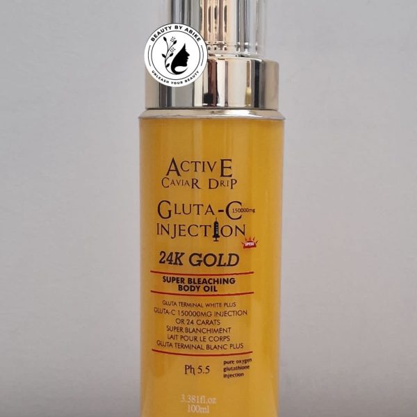 Active Caviar Drip Gluta C Injection 24K Gold