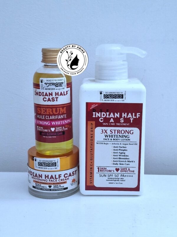 Indian Half Cast 3X Extra Fairness Face and Body Milk
