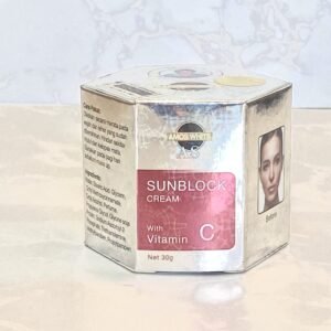 Amos White Sunblock Cream With Vitamin C