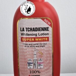 LA TCHADIENNE super whitening body lotion with luthione Arbutin Vitamin C