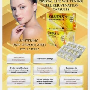 Glutax 90000000GS CRYSTAL LIFE WHITENING CELL REJUVENATION CAPSULES