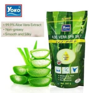 Yoko Aloe Vera Spa Salt Whitening Body Scrub 300g
