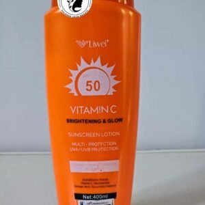 VITAMIN C BRIGHTENING & GLOW SUNSCREEN LOTION.