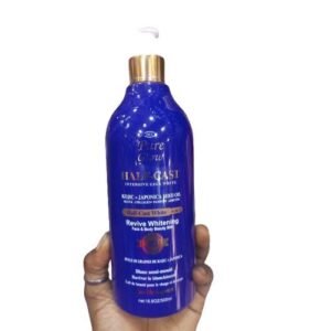 GCC Pure Glow HALF-CAST INTENSIVE GIGA WHITE КОJIC + JAPONICA SEED OIL GLUTA COLLAGEN• PAWPAW ARBUTIN. Half-Cast White 6in1 Revive Whitening Face & Body Beauty Milk