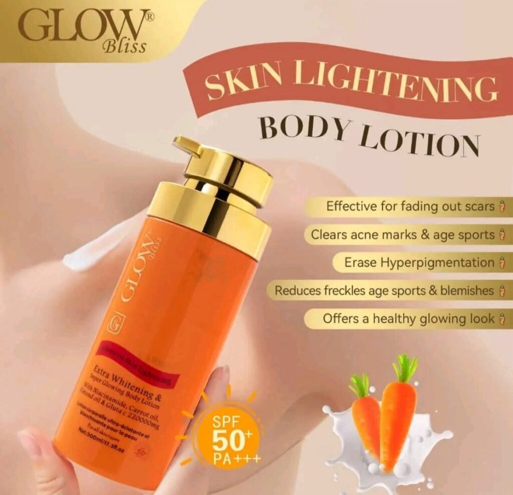 Glow Bliss Carrot Whitening Lotion