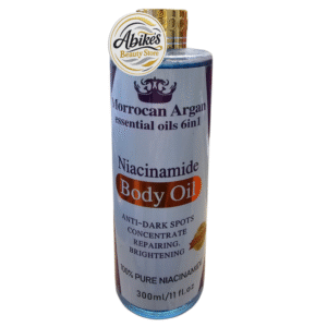 Moroccan Argan Essential Oils 6-in-1 Niacinamide Body Oil – 300ml (11 fl.oz)