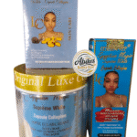 Suprême White Set cream serum soap collagen whitening skincare set for face and body brightening skincare kit