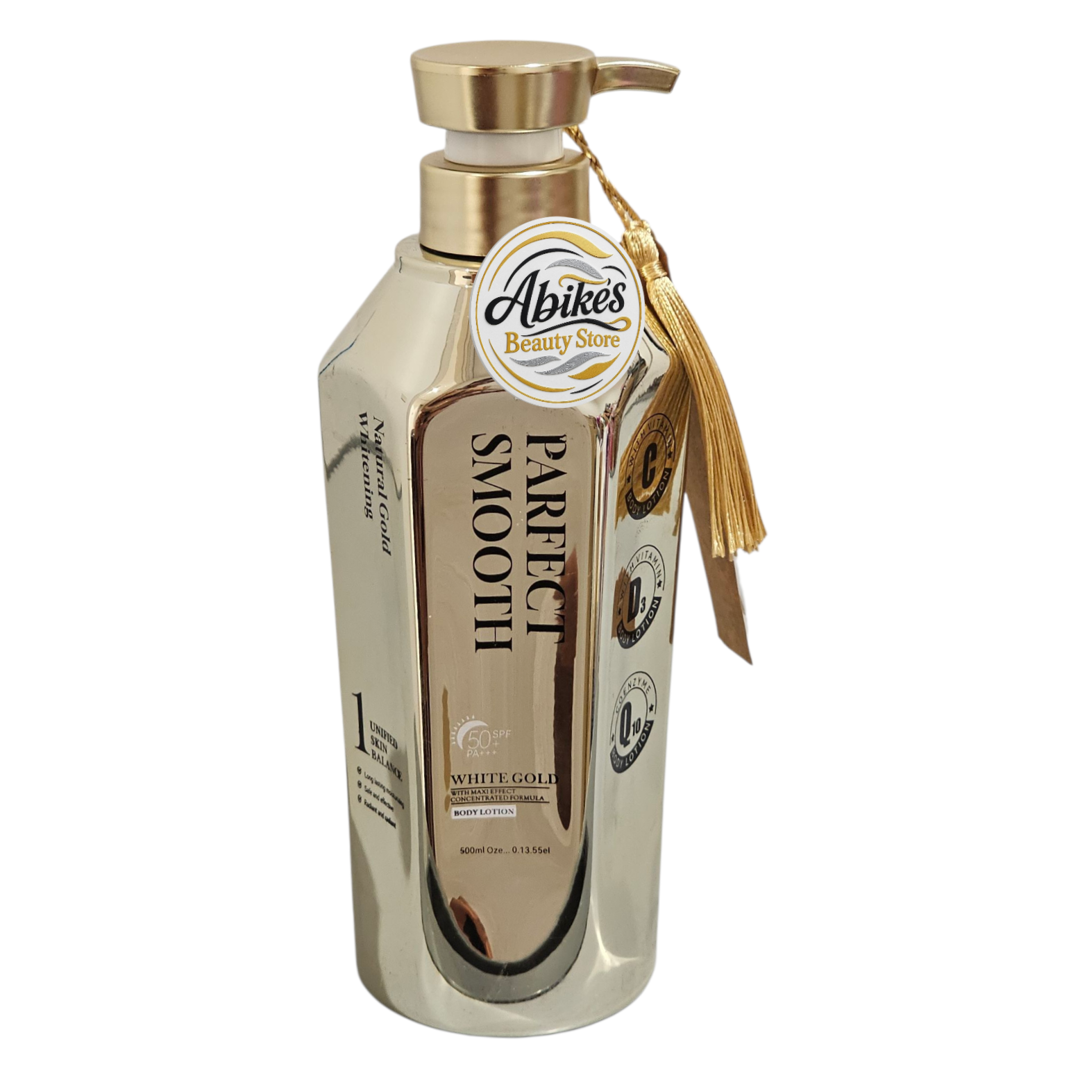 Parfect Smooth White Gold Lotion bottle  AHA brightening body lotion  Turmeric lotion for glowing skin Parfect Smooth White Gold Lotion bottle AHA brightening body lotion Turmeric lotion for glowing skin