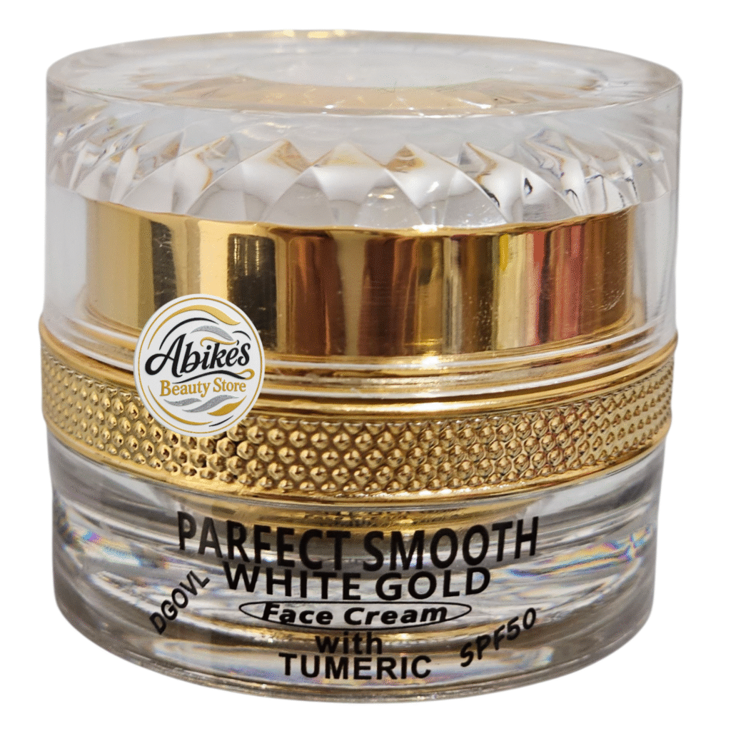 Parfect Smooth White Gold Face Cream SPF 50 Turmeric brightening face cream