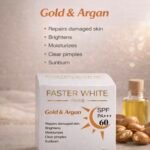 Faster White Paris: Gold & Argan Brightening Face Cream (50g)