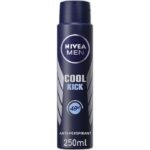 NIVEA MEN Cool Kick 48h Anti-Perspirant Deodorant Spray 250ml